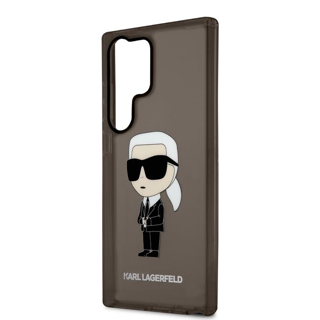 Husa premium pentru  Samsung Galaxy S23 Ultra 5G Karl Lagerfeld superior quality - Maro