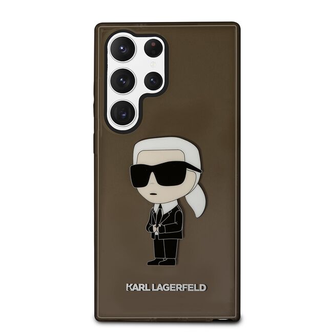 Husa premium pentru  Samsung Galaxy S23 Ultra 5G Karl Lagerfeld superior quality - Maro