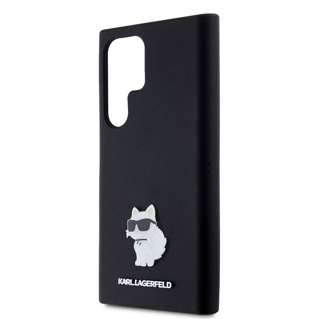 Husa premium pentru  Samsung Galaxy S23 Ultra 5G Karl Lagerfeld superior quality - Negru print