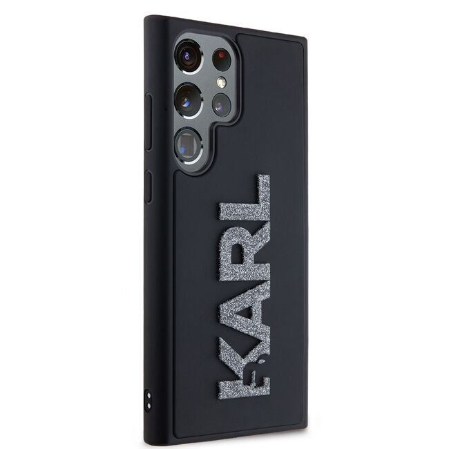 Husa premium pentru  Samsung Galaxy S23 Ultra 5G Karl Lagerfeld superior quality - Negru royal