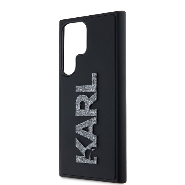 Husa premium pentru  Samsung Galaxy S23 Ultra 5G Karl Lagerfeld superior quality - Negru royal