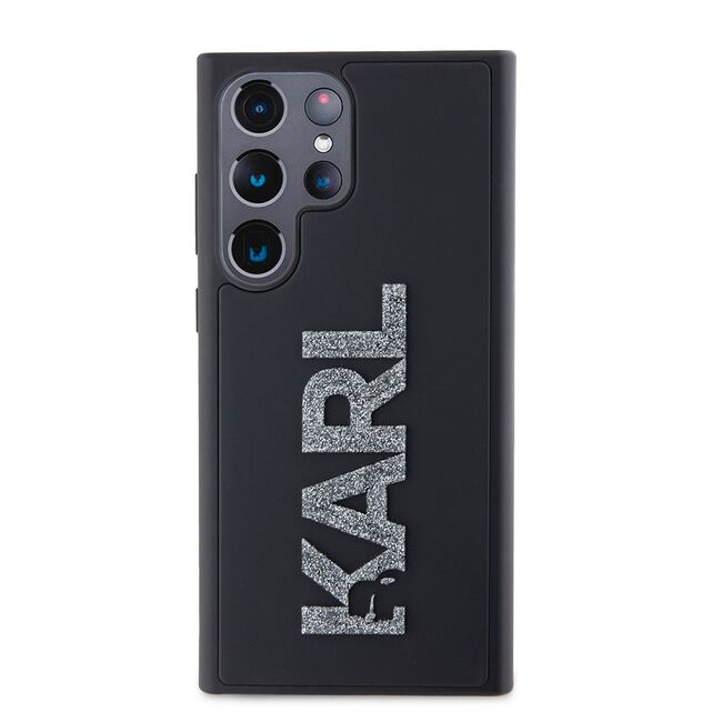 Husa premium pentru  Samsung Galaxy S23 Ultra 5G Karl Lagerfeld superior quality - Negru royal