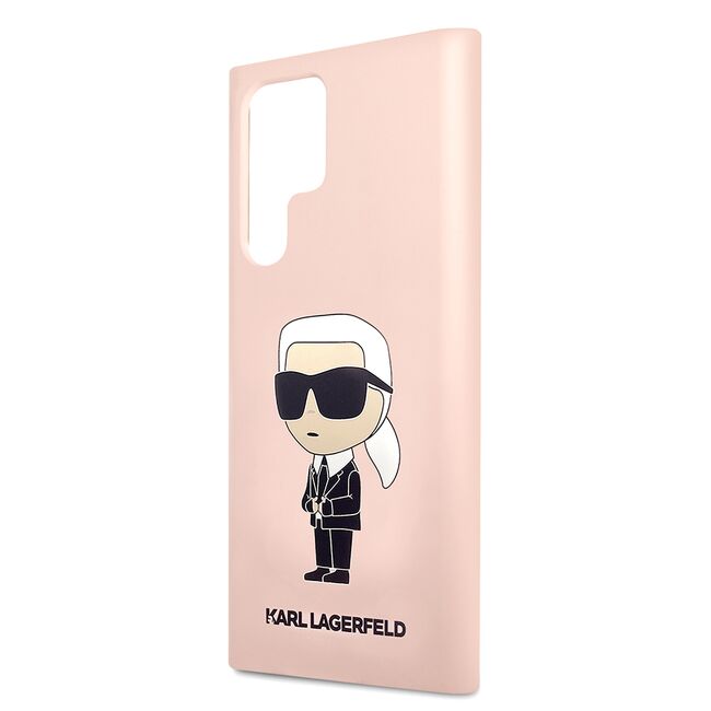 Husa premium pentru  Samsung Galaxy S23 Ultra 5G Karl Lagerfeld superior quality - Roz