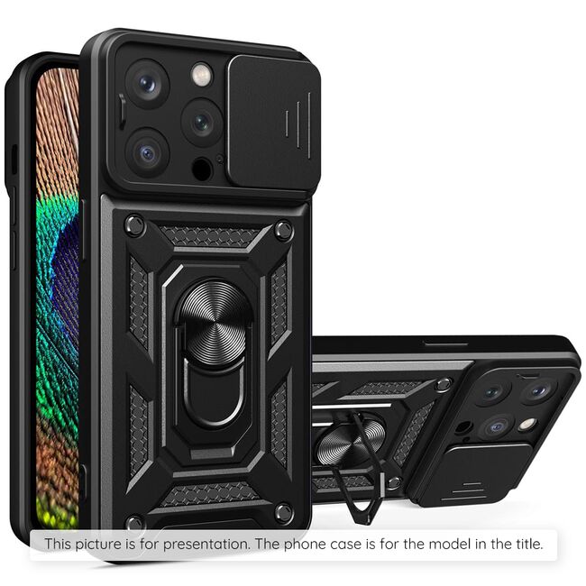 Husa Samsung Galaxy A51 4G protectie camera Techsuit CamShield Series, negru