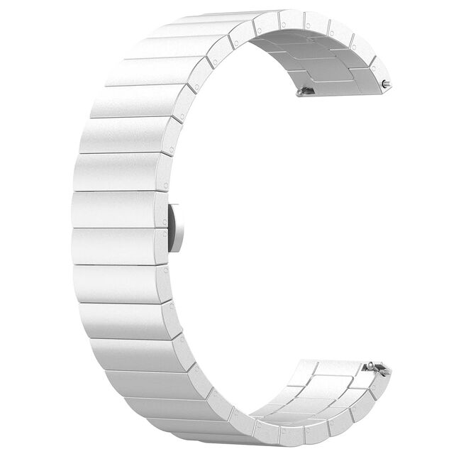 Curea pentru Huawei Watch GT 2 (46mm)/GT 2 Pro/GT 3 Pro (46mm)/Ultimate, Xiaomi Watch S1 22 mm Steinless Steel - Argintiu