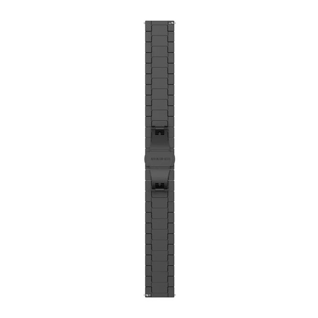 Curea pentru Huawei Watch GT 2 (46mm)/GT 2 Pro/GT 3 Pro (46mm)/Ultimate, Xiaomi Watch S1 22 mm Steinless Steel - Negru