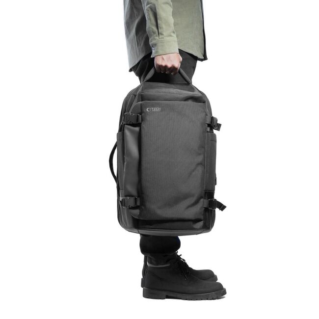 Rucsac Defender S40 Travel pentru Laptop si accesorii 28L, Negru – Rucsac Multifuncțional, Rezistent și Elegant pentru Călătorii și Birou, negru
