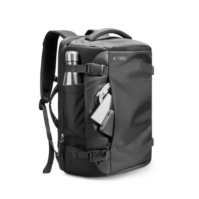 Rucsac Defender S40 pentru Laptop 40L si accesorii, Negru – Rucsac Premium de Călătorie, Multifuncțional și Durabil cu Protecție Superioară pentru Echipamentele Tale