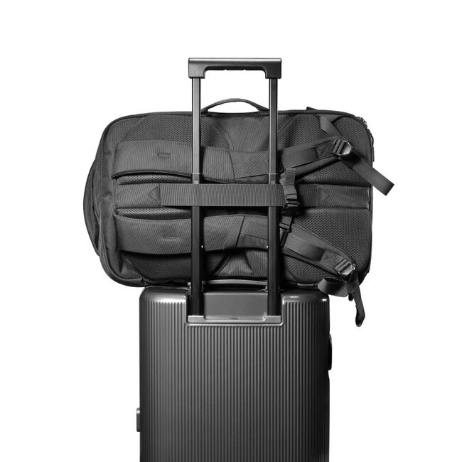 Rucsac Defender S40 pentru Laptop 40L si accesorii, Negru – Rucsac Premium de Călătorie, Multifuncțional și Durabil cu Protecție Superioară pentru Echipamentele Tale