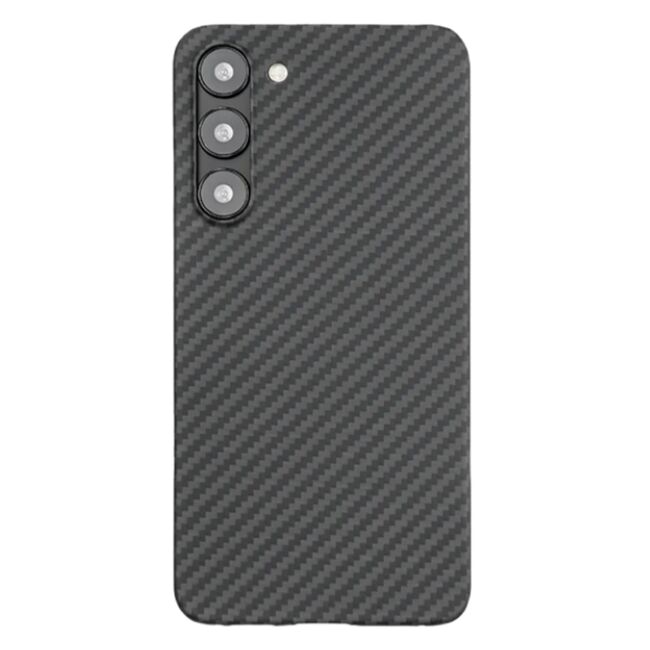 Husa pentru  Samsung Galaxy S23 Plus  compatibila MagSafe High Grade Aramid Fiber Series - negru royal