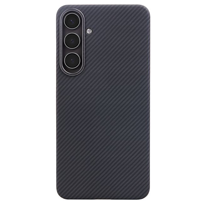 Husa pentru  Samsung Galaxy S23 compatibila MagSafe High Grade Aramid Fiber Series - negru royal