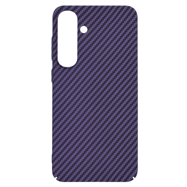 Husa pentru  Samsung Galaxy S25+ CarbonFiber UltraSlim, Lightweight, Mov