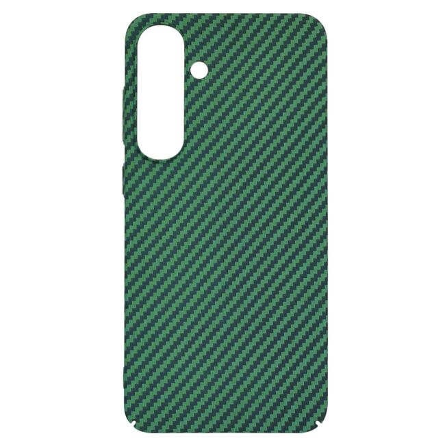 Husa pentru  Samsung Galaxy S25+ CarbonFiber UltraSlim, Lightweight, Verde