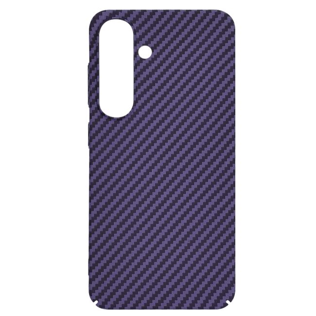 Husa pentru  Samsung Galaxy S25 CarbonFiber UltraSlim, Lightweight, Mov