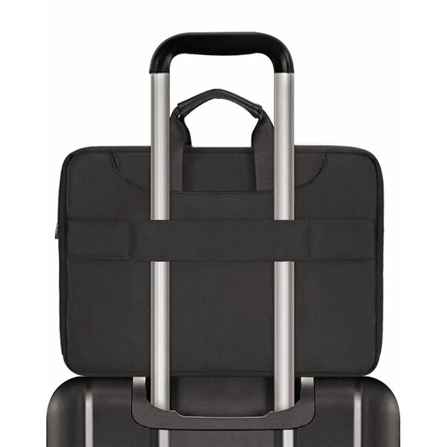 Geantă Pocket Bag pentru Laptop 13-14 Inch – compatibila Macbook, Lenovo, Microsoft, Acer, HP, Asus, Protecție Elegantă și Funcțională pentru Echipamentele Tale, negru