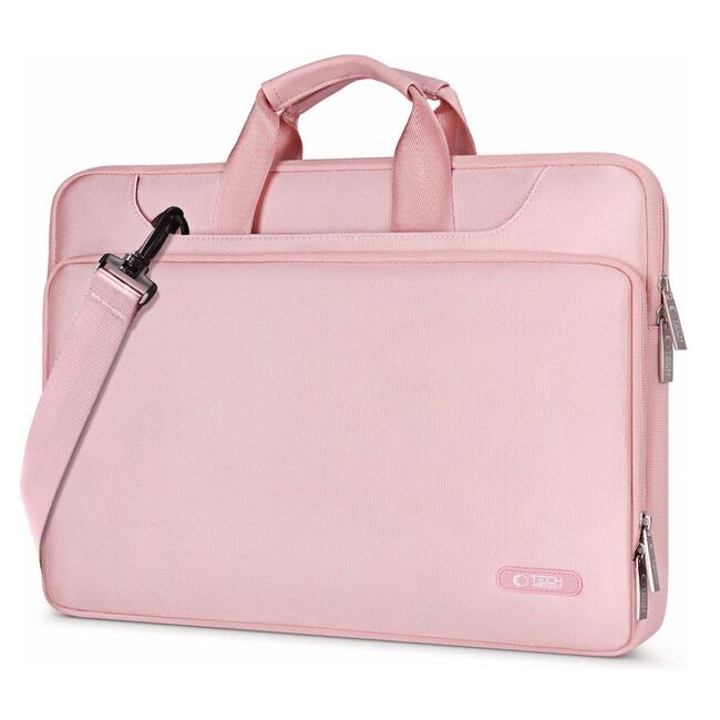 Geantă Pocket Bag pentru Laptop 13-14 Inch – compatibila Macbook, Lenovo, Microsoft, Acer, HP, Asus, Protecție Elegantă și Funcțională pentru Echipamentele Tale, roz