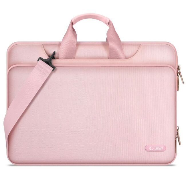 Geantă Pocket Bag pentru Laptop 15-16 Inch – compatibila Macbook, Lenovo, Microsoft, Acer, HP, Asus, Protecție Elegantă și Funcțională pentru Echipamentele Tale, roz