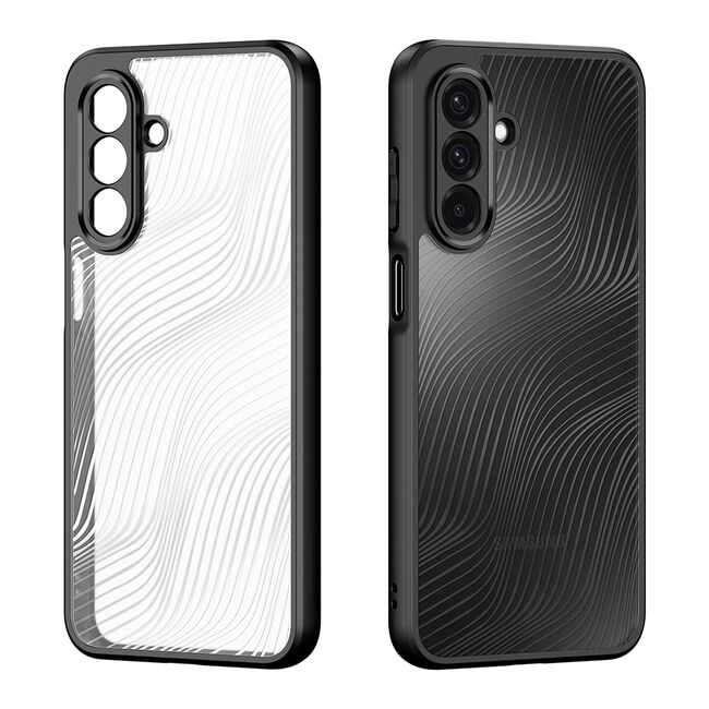 Husa pentru  Samsung Galaxy A26 Flowing Lines Comfort Grip - transparent