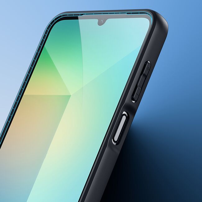 Husa pentru  Samsung Galaxy A26 Flowing Lines Comfort Grip - transparent