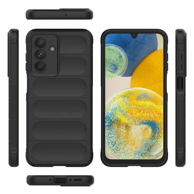Husa pentru  Samsung Galaxy A26 Liquid Silicone, Microfibre Lining, Non-Slip Airbag Design, Albastru