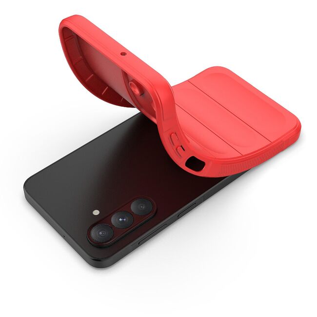 Husa pentru  Samsung Galaxy A26 Liquid Silicone, Microfibre Lining, Non-Slip Airbag Design, Albastru