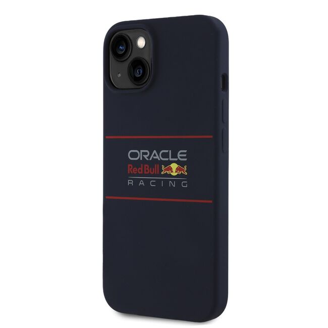 Husa premium pentru  iPhone 14 Pro  compatibila MagSafe Red Bull Racing - Albastru