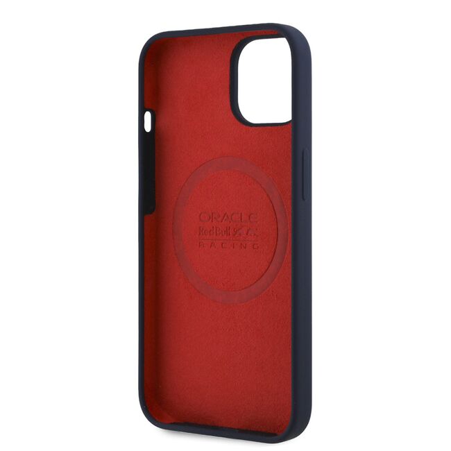 Husa premium pentru  iPhone 14 Pro  compatibila MagSafe Red Bull Racing - Albastru
