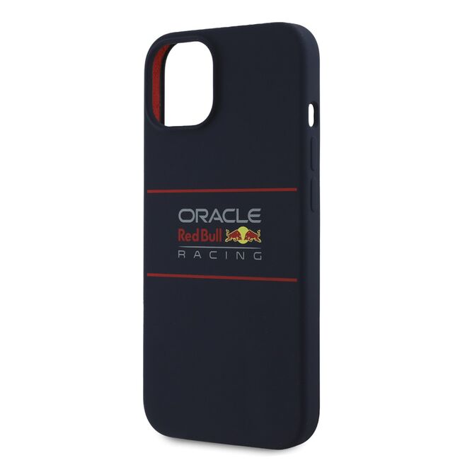 Husa premium pentru  iPhone 14 Pro  compatibila MagSafe Red Bull Racing - Albastru