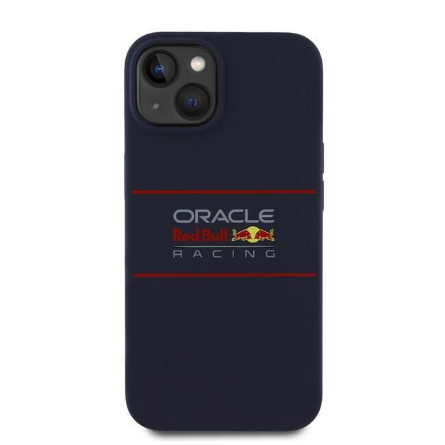 Husa premium pentru  iPhone 14 Pro  compatibila MagSafe Red Bull Racing - Albastru