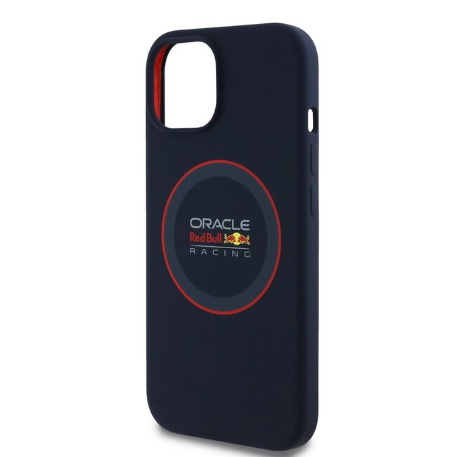 Husa premium pentru  iPhone 14 compatibila MagSafe Red Bull Racing - Albastru inchis