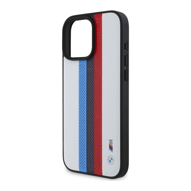 Husa premium pentru  iPhone 16 Pro Max compatibila MagSafe BMW Signature - Multicolor