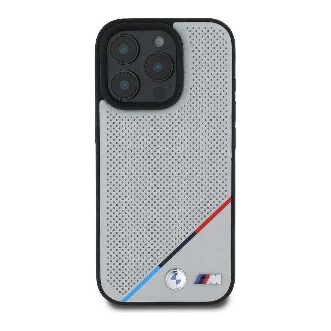 Husa premium pentru  iPhone 16 Pro Max compatibila MagSafe BMW Signature - Negru royal