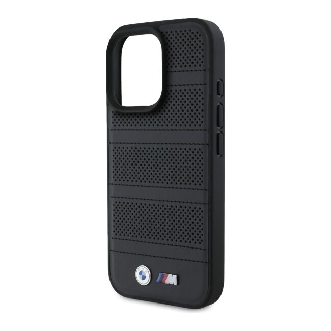 Husa premium pentru  iPhone 16 Pro Max compatibila MagSafe BMW Signature - Negru darth vader