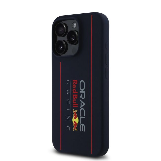 Husa premium pentru  iPhone 16 Pro Max compatibila MagSafe Red Bull Racing - Albastru