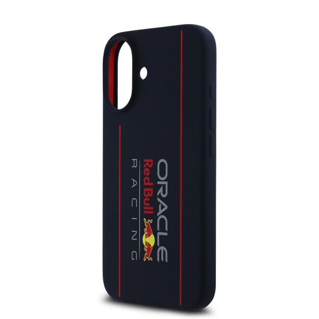 Husa premium pentru  iPhone 16 compatibila MagSafe Red Bull Racing - Albastru inchis