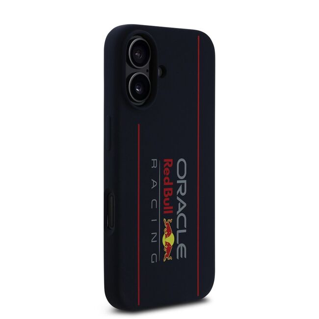 Husa premium pentru  iPhone 16 compatibila MagSafe Red Bull Racing - Albastru inchis