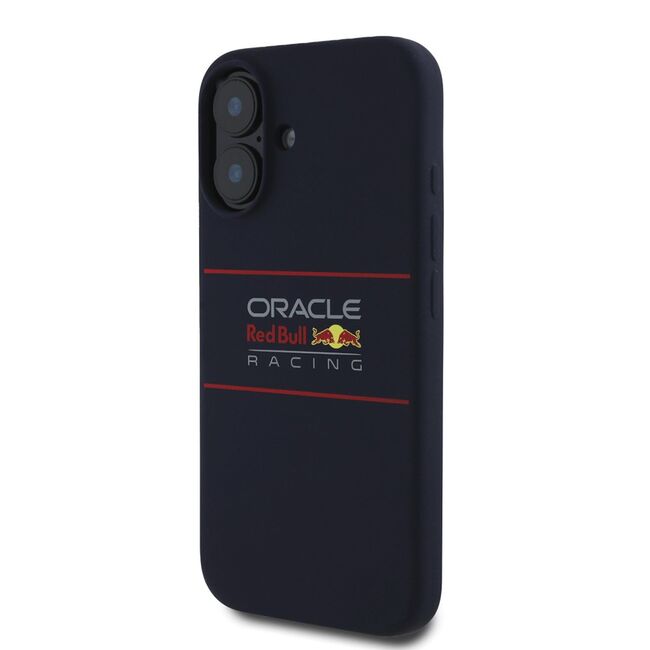 Husa premium pentru  iPhone 16 compatibila MagSafe Red Bull Racing - Albastru royal