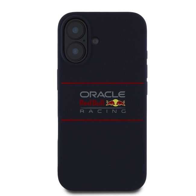 Husa premium pentru  iPhone 16 compatibila MagSafe Red Bull Racing - Albastru royal