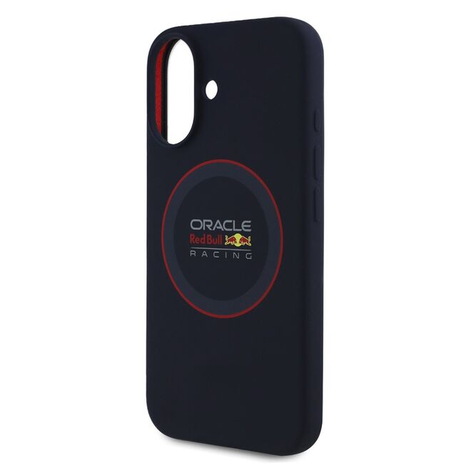 Husa premium pentru  iPhone 16 compatibila MagSafe Red Bull Racing - Albastru