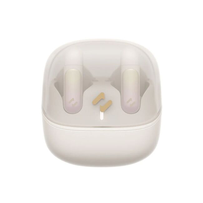 Casti sport Bluetooth TWS cu microfon Havit TW980, bej