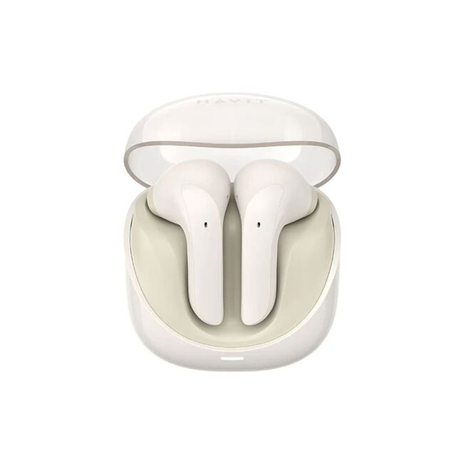 Casti gaming in-ear TWS Bluetooth Havit Modern Buds TW974, bej