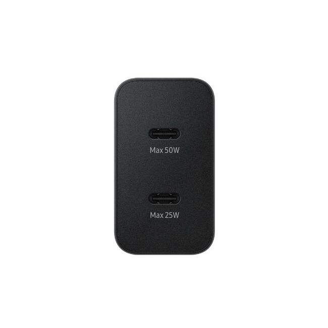 Incarcator Type-C Samsung Super Fast Charging 50W Original + cablu USB-C, EP-T5020XBEGEU - negru