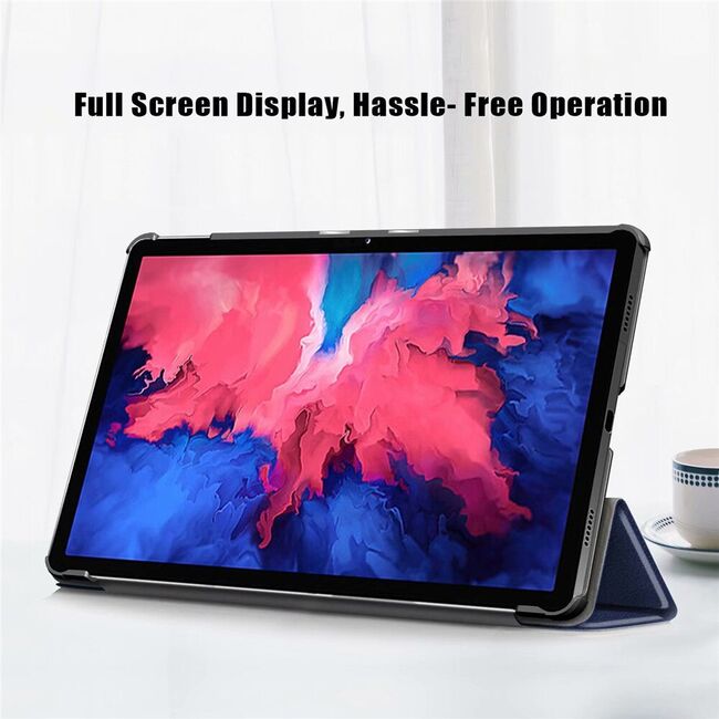 Husa tableta Lenovo Tab P11 / P11 Plus 11 inch ProCase Smart Ultralight de tip stand, negru