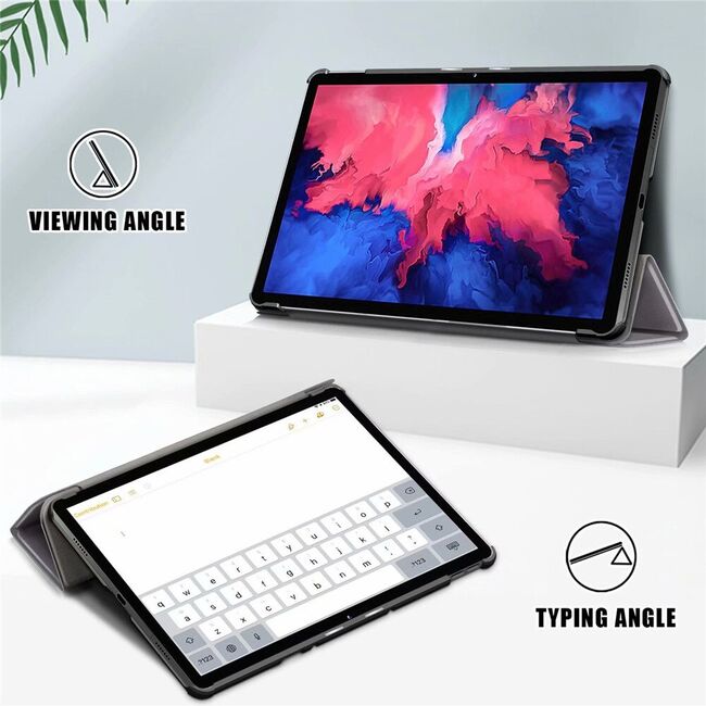 Husa tableta Lenovo Tab P11 / P11 Plus 11 inch ProCase Smart Ultralight de tip stand, negru