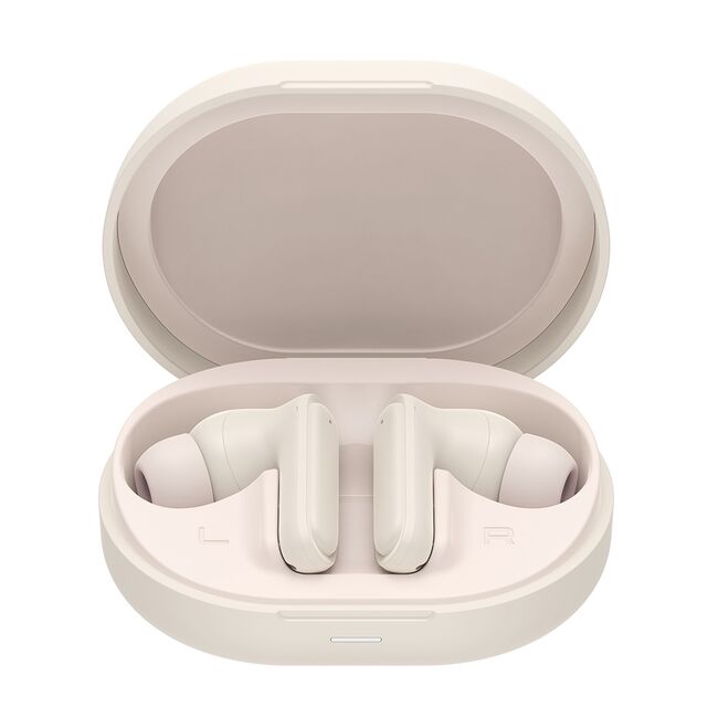 Casti Bluetooth TWS Noise Canceliing Havit TW950, bej/roz