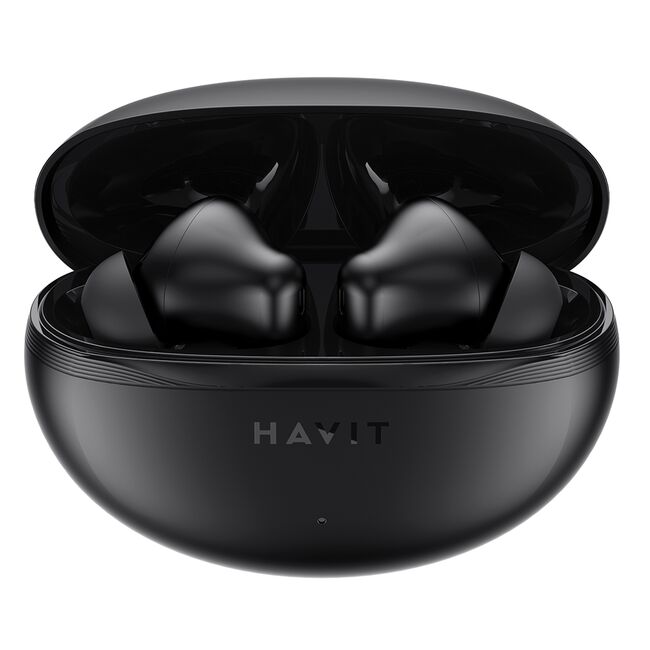 Casti Bluetooth cu microfon, TWS earbuds Havit TW986, negru