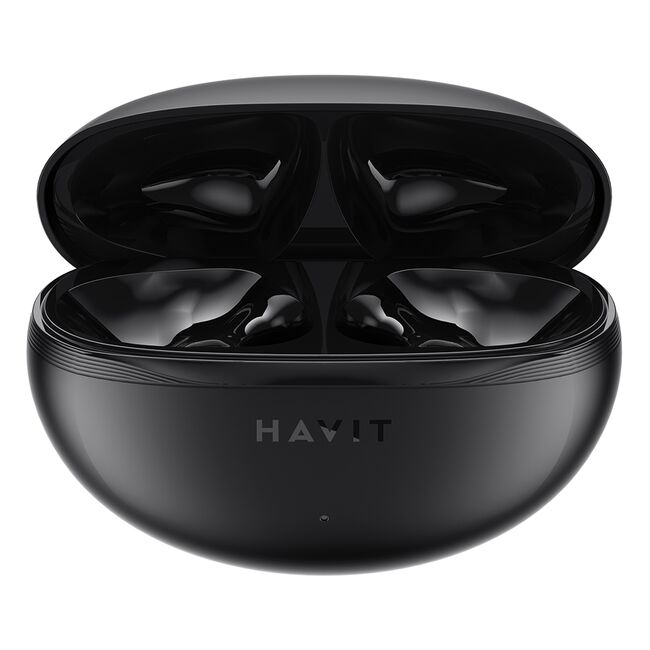 Casti Bluetooth cu microfon, TWS earbuds Havit TW986, negru