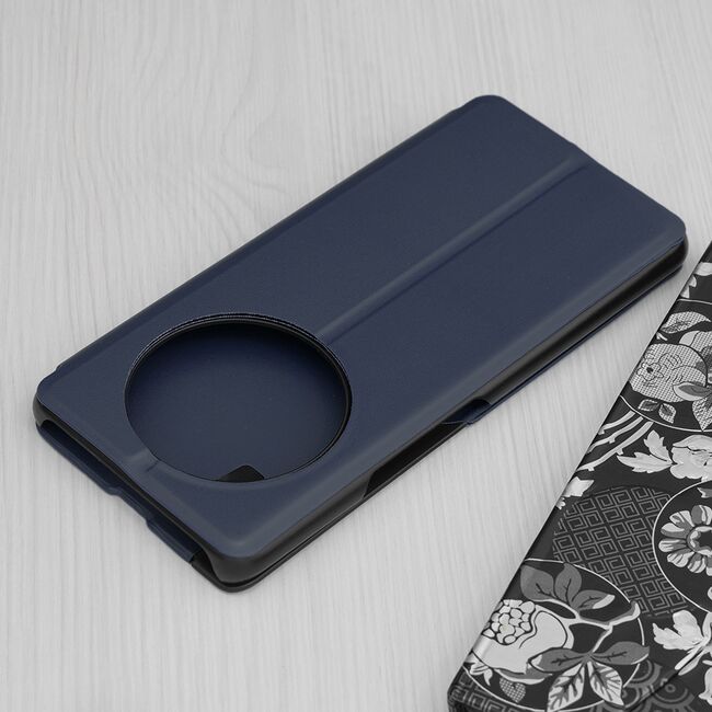Husa pentru  Honor Magic 7 Lite tip carte, Smart View, Albastru