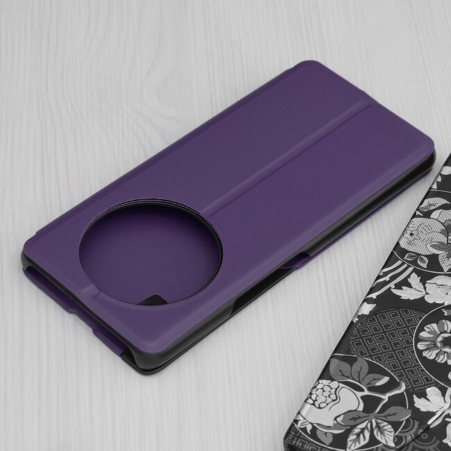 Husa pentru  Honor Magic 7 Lite tip carte, Smart View, Mov