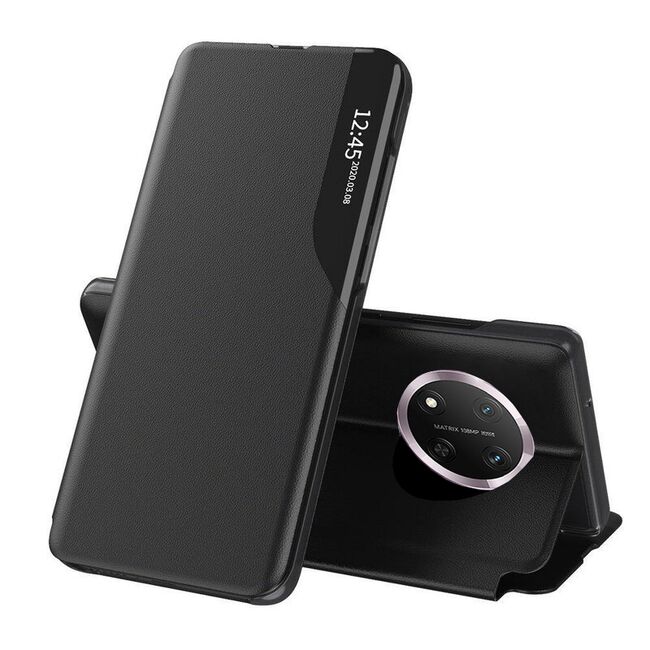 Husa pentru  Honor Magic 7 Lite tip carte, Smart View, Negru